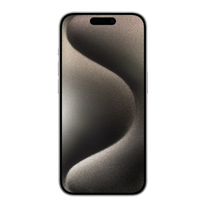 Apple iPhone 15 Pro (Natural Titanium, 128 GB, 5G)