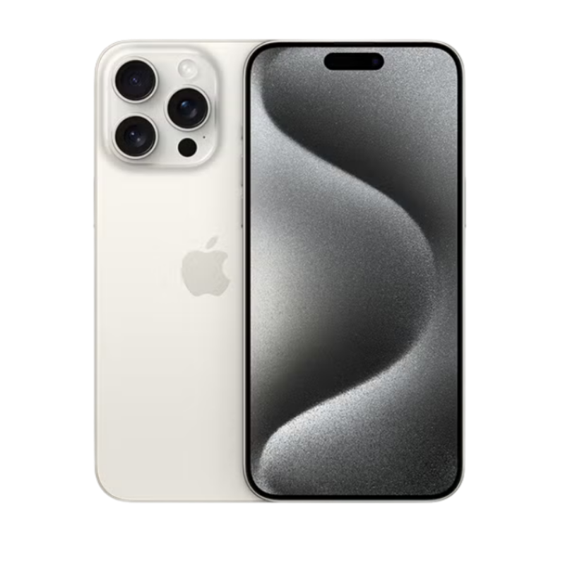Apple iPhone 15 Pro Max (White Titanium, 256 GB, 5G)